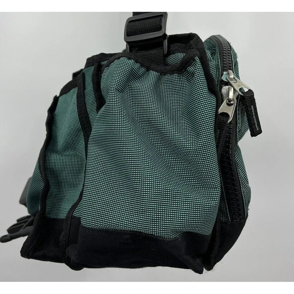 Flambeau Outdoor Soft Tackle Bag Green Shoulder Strap Fishing Hunting